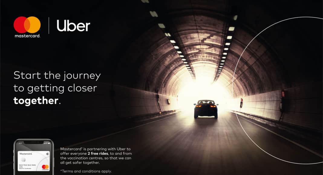 Get a free ride to local vaccine centers with Mastercard and Uber