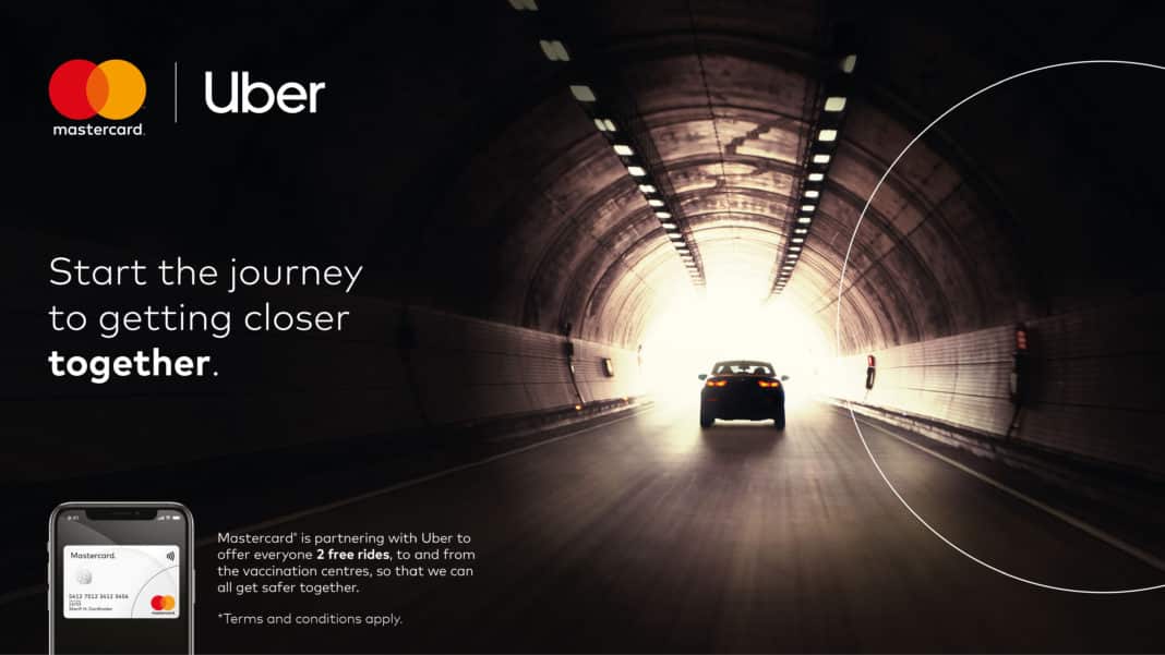 Get a free ride to local vaccine centers with Mastercard and Uber