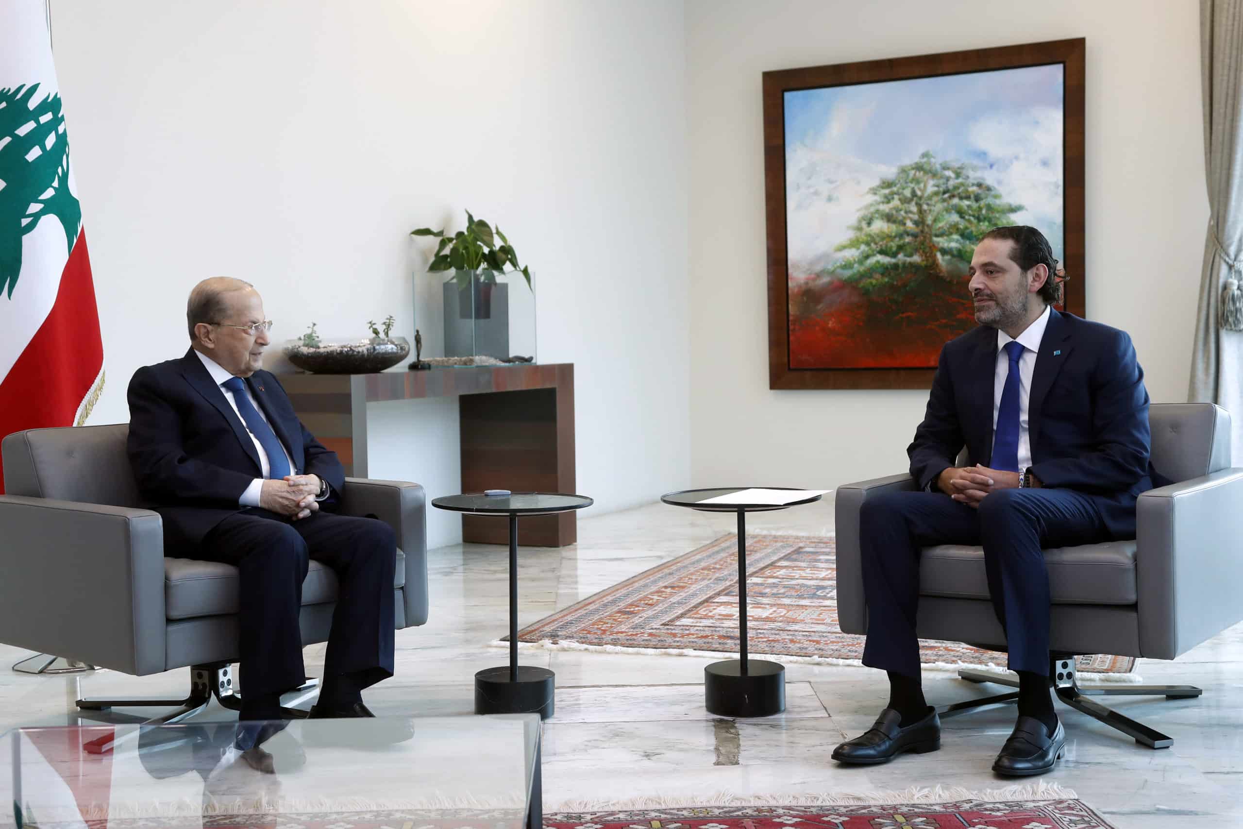 Aoun accuses Hariri of wanting to appoint all ministers himself