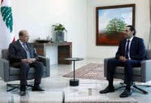Hariri à Baabda pose un ultimatum au Président de la République pour accepter son gouvernement Hariri à Baabda pose un ultimatum au Président de la République pour accepter son gouvernement