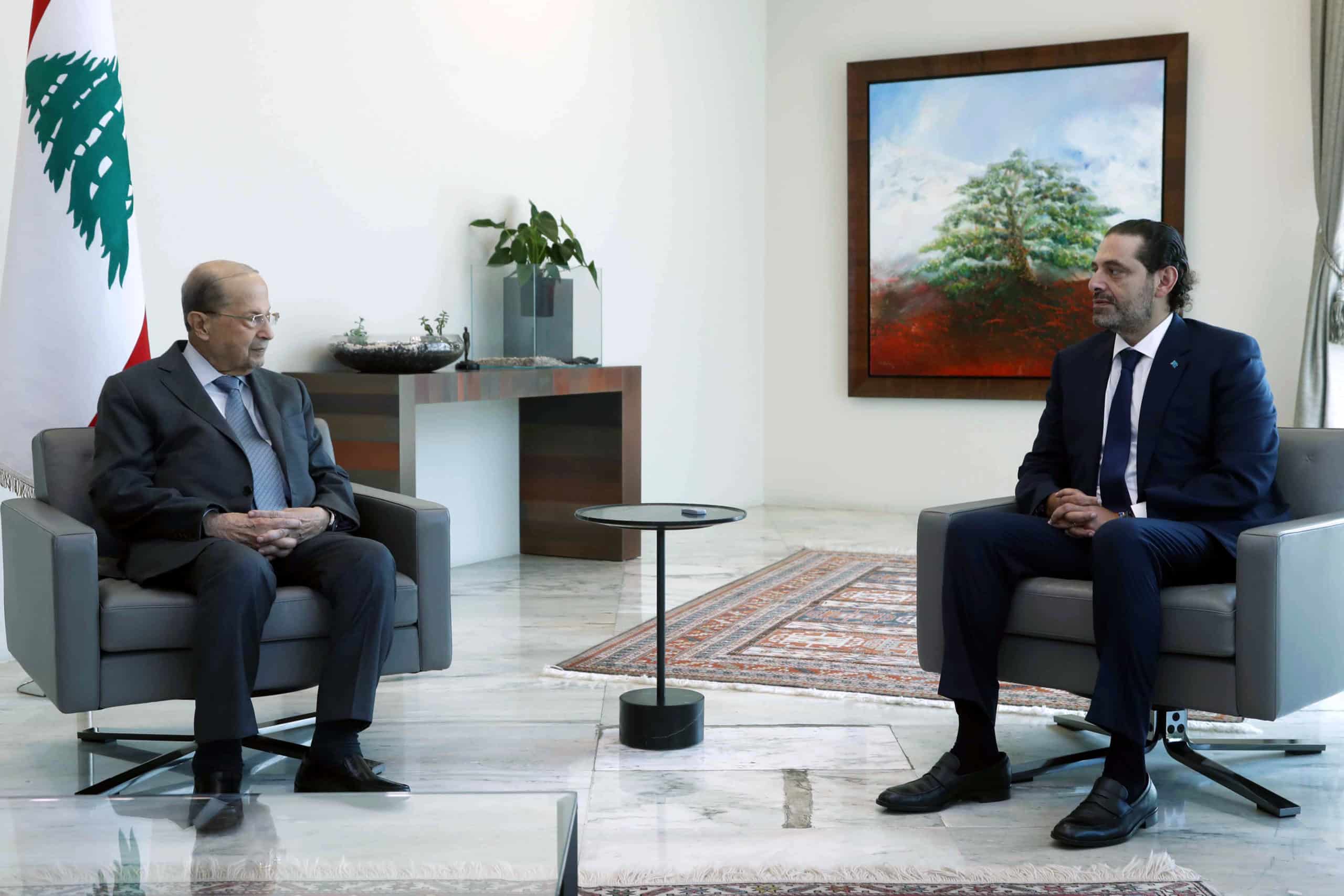 Hariri in Baabda issues an ultimatum to the President of the Republic to accept his government