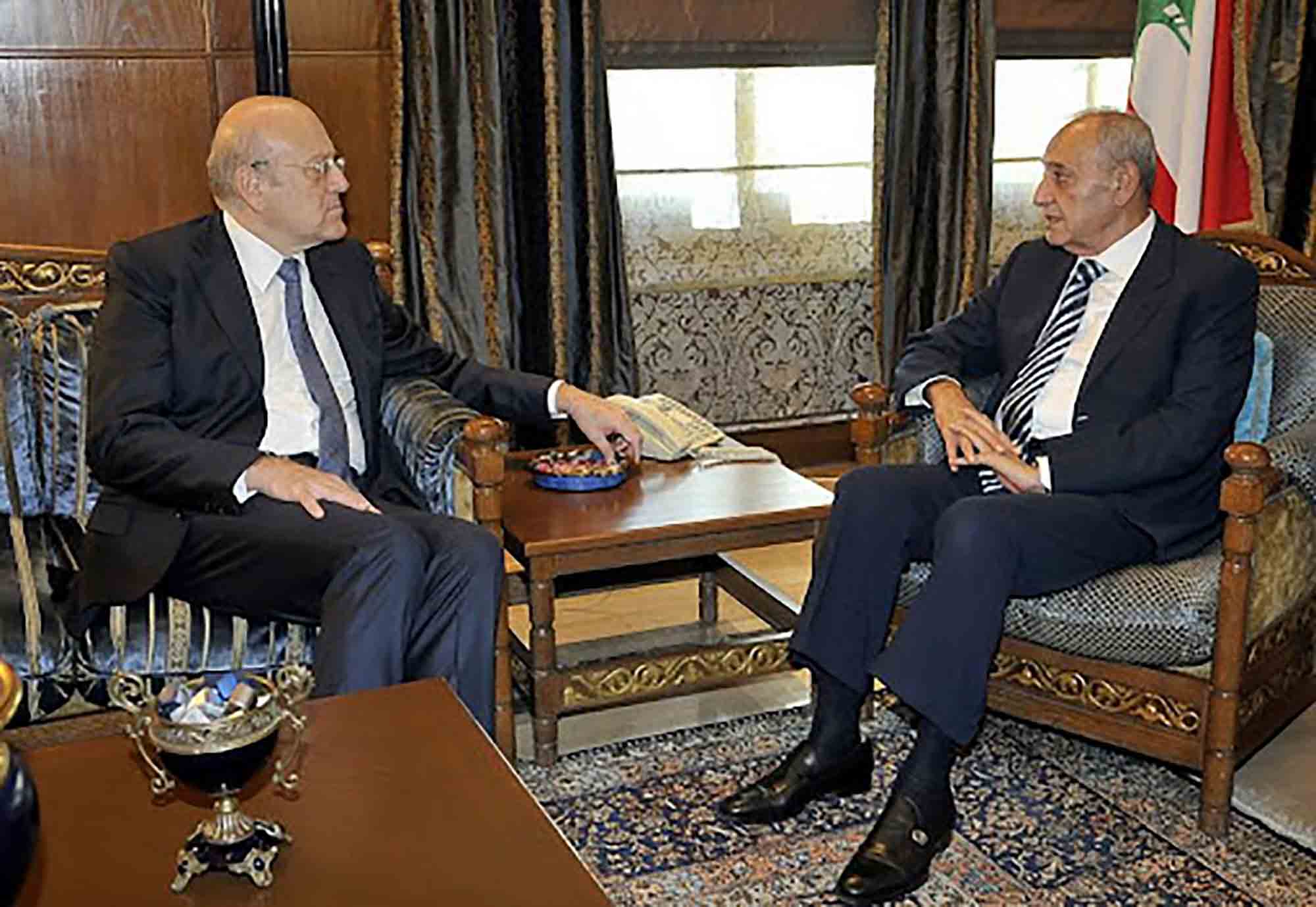 Berri tries to convince Mikati to formalize his candidacy Berri tries to convince Mikati to formalize his candidacy