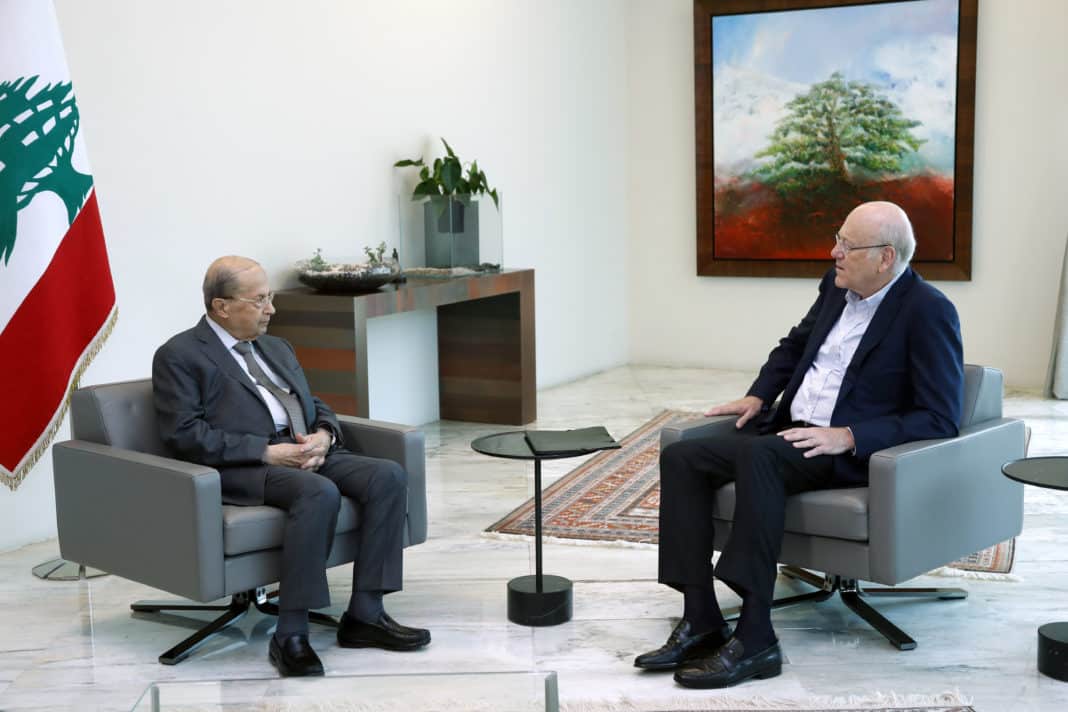 Mikati depuis Baabda annonce une prochaine réunion lundi prochain