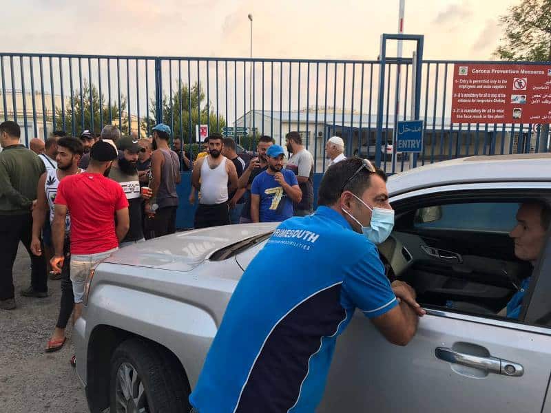 Protests in northern Lebanon