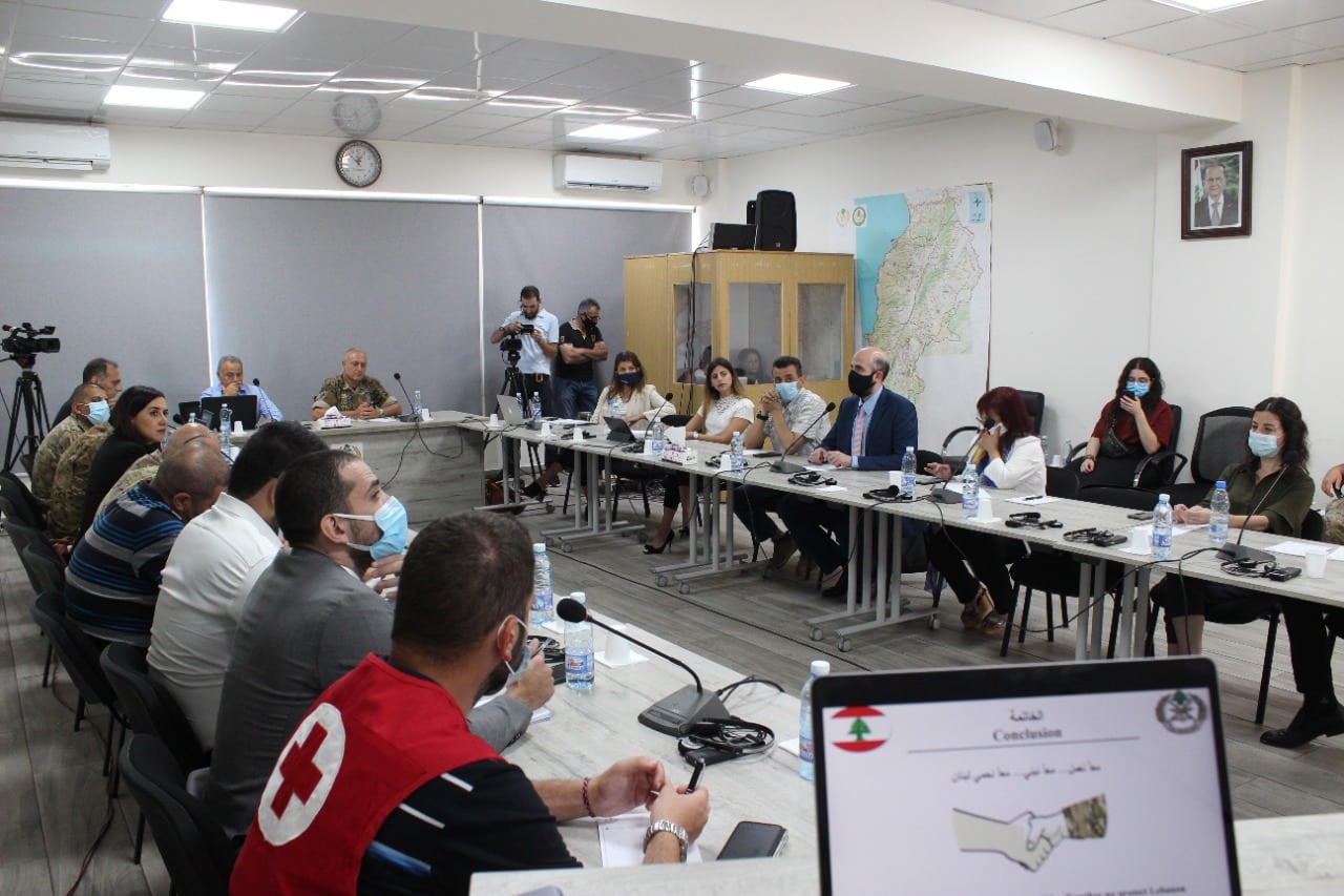 A roundtable on civilian-military cooperation and challenges to economic stability in Lebanon