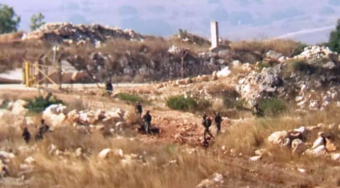 Sud Liban: Les soldats israéliens franchissent la barrière technique