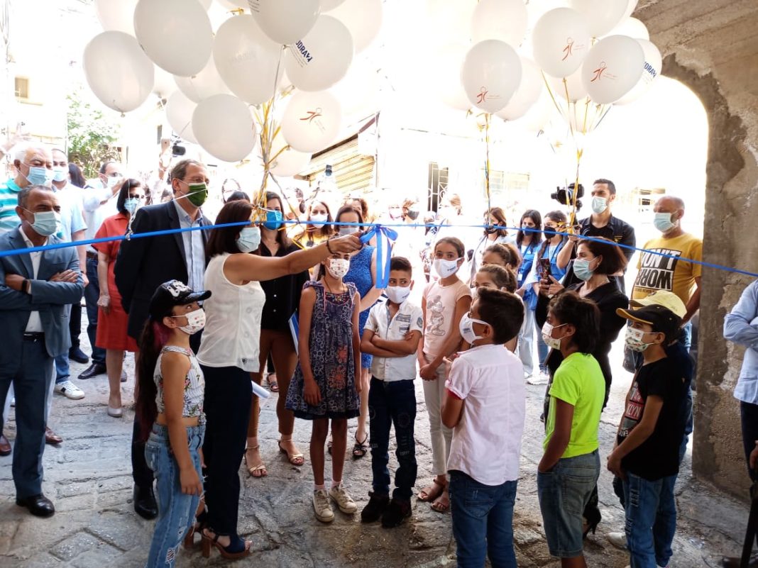 Handover Ceremony of Baysour Social Development Centre: Rehabilitation Work Achieved under the Framework of Qudra 2 Programme