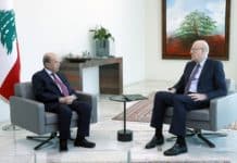Mikati chez Aoun pour évoquer une possible reprise des réunions du conseil des ministres