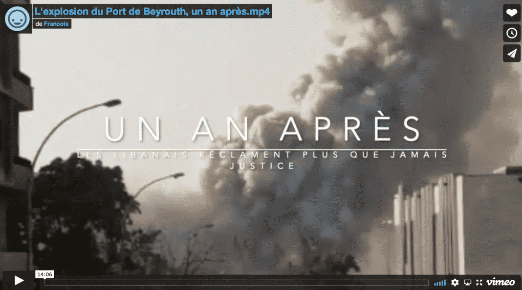 Liban, un an après, les libanais réclament toujours justice (vidéo)