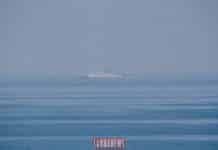 Rassemblement de cinq navires de la FINUL maritime au large des côtes libanaises Rassemblement de cinq navires de la FINUL maritime au large des côtes libanaises