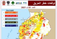 Du nord au sud, le Liban toujours menacé par les incendies Du nord au sud, le Liban toujours menacé par les incendies