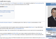 Les pages wikipedia de Gébran Bassil vandalisées Les pages wikipedia de Gébran Bassil vandalisées