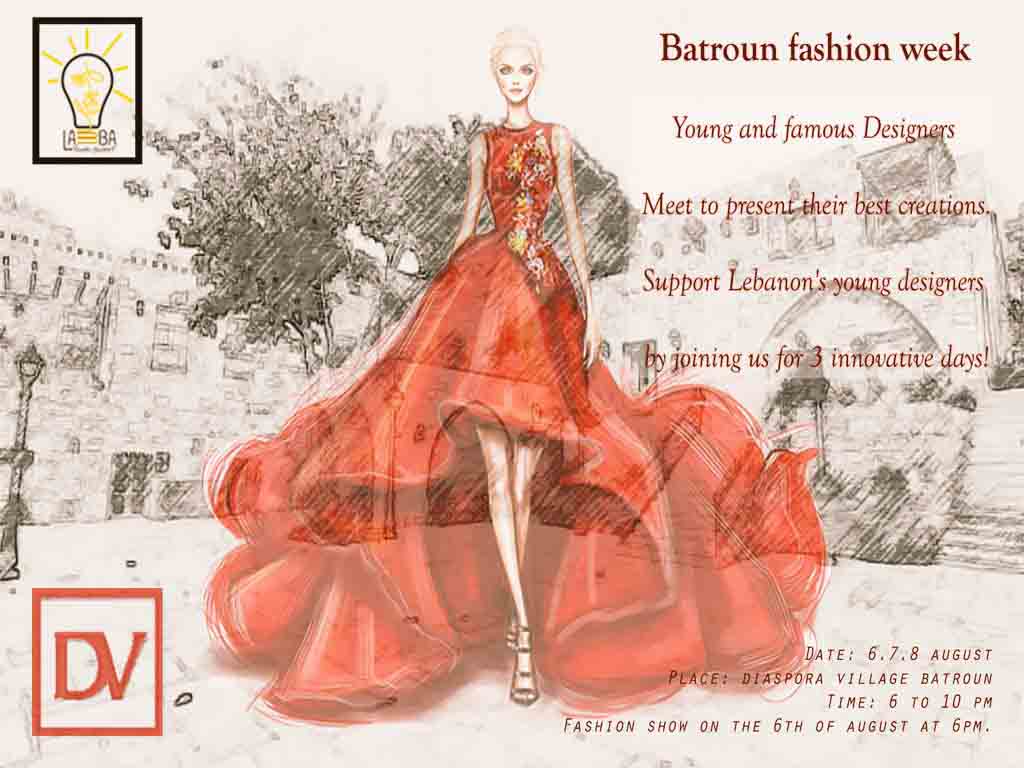 Lamba Youth Factory organise la première Fashion Week à Batroun