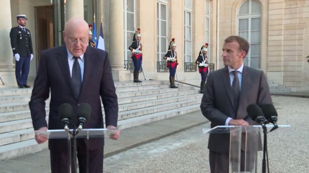 La France réitère les conditions de réformes préalables à toute aide économique à Najib Mikati