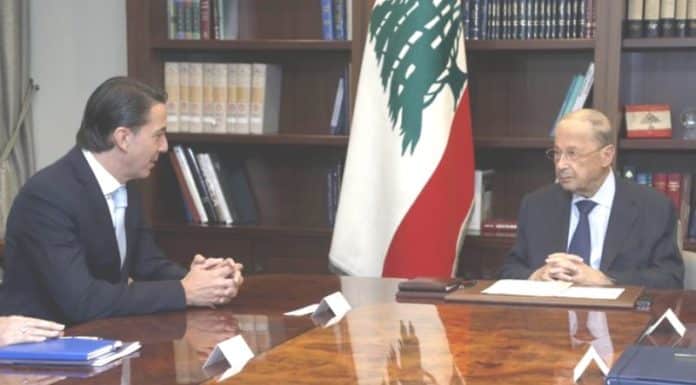 L'envoyé spécial américain à Baabda pour évoquer la relance des négociations israélo-libanaises