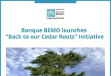 La Banque BEMO lance l'initiative « Retour à nos racines du Cèdre »