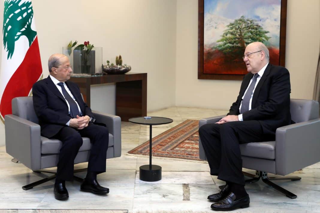 Le gouvernement "marche" mais ne se réunit pas (Najib Mikati)