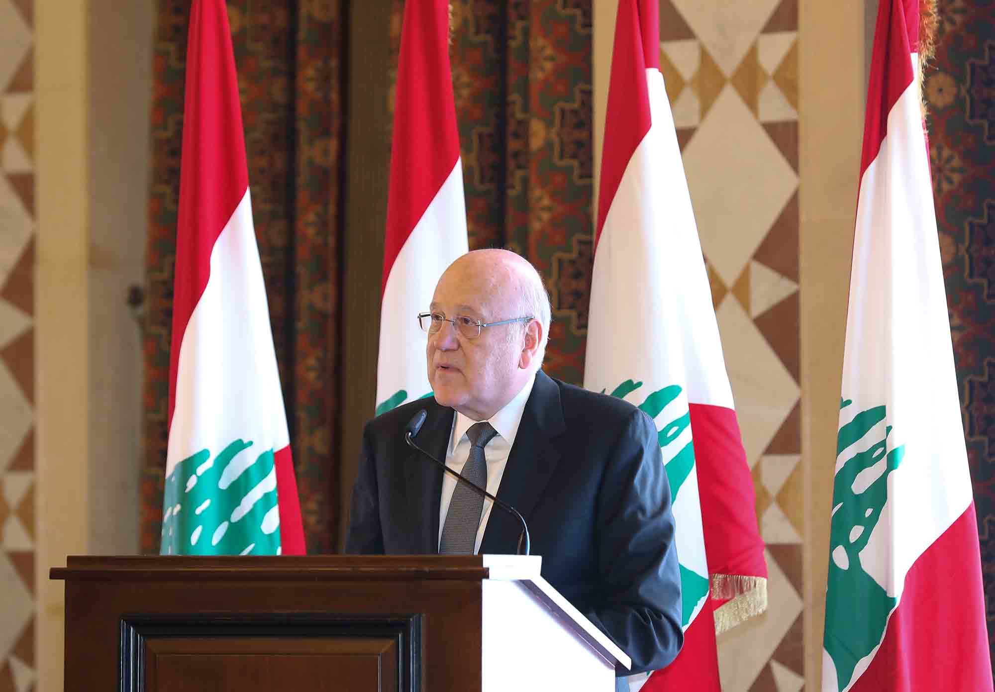 Liban: Trois jours de deuil suite au décès de l'ancien président de la chambre, annonce Najib Mikati