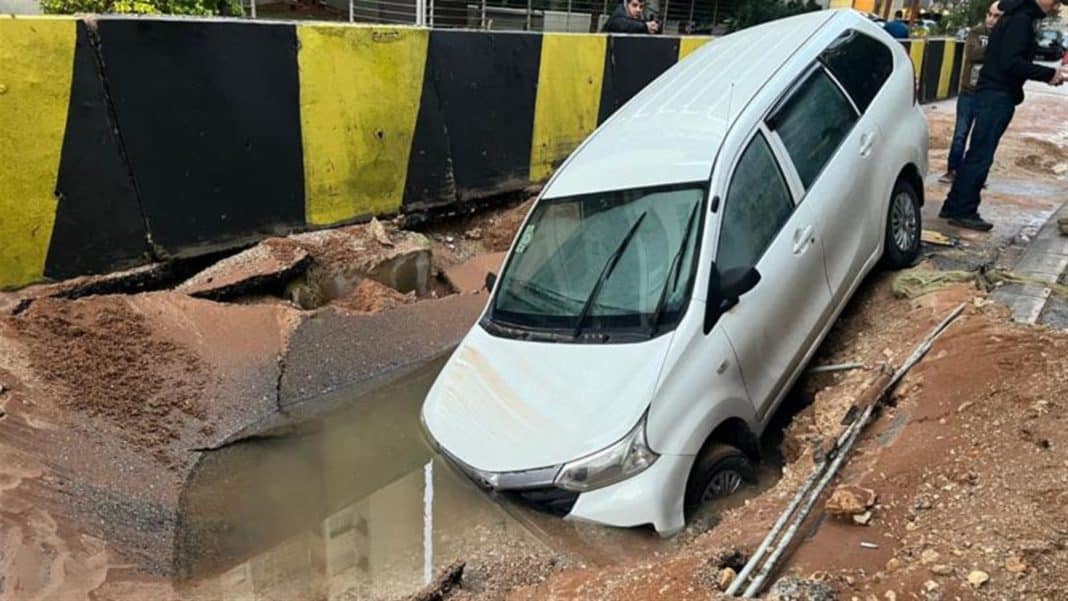 Importants dégâts matériels à Beyrouth suite à l'explosion d'une conduite d'eau âgée d'une centaine d'année