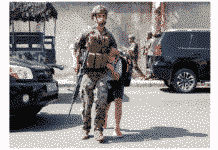 Une photo d’un soldat de l’armée libanaise parmi les photos de l’année 2021 pour Reuters Une photo d'un soldat de l'armée libanaise parmi les photos de l'année 2021 pour Reuters