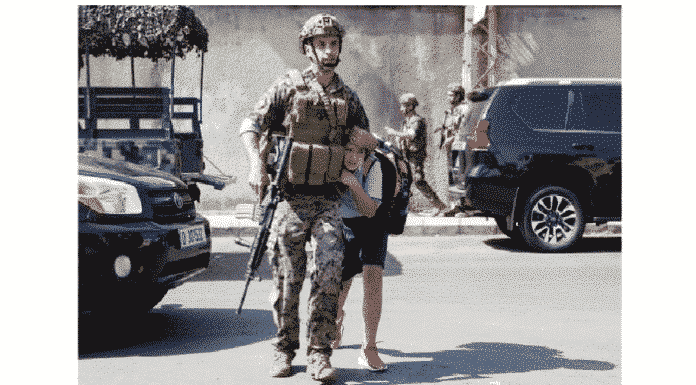 Une photo d'un soldat de l'armée libanaise parmi les photos de l'année 2021 pour Reuters