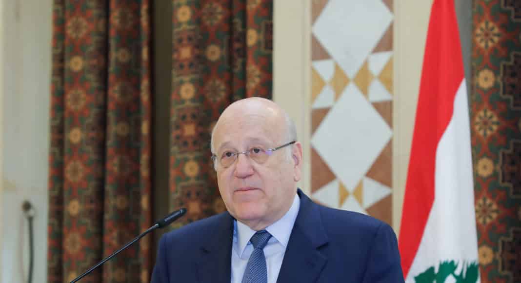 Pr Minister Najib Mikati Attends a Environment Conference at Grand Serail. Photo Crédit: Dalati & Nohra
