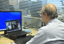 Liban: Les négocations avec le FMI relancées Le vice-premier ministre Saadé Chami lors d'un round des négociations avec le FMI, le 24 janvier 2022