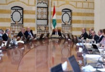 Liban: Première réunion du Conseil des Ministres depuis le 14 octobre