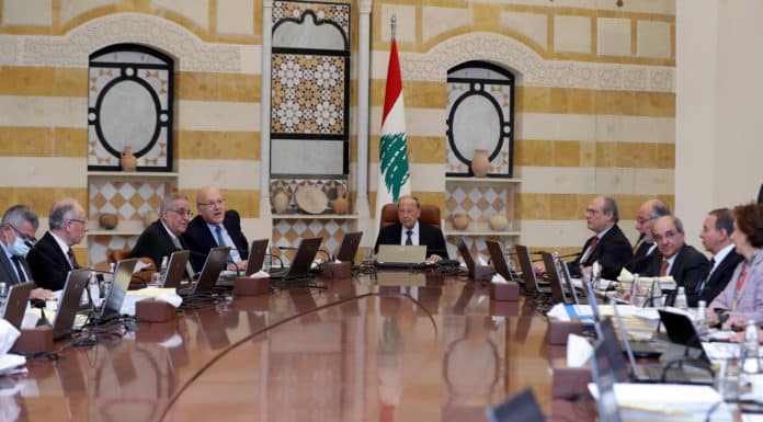 Liban: Première réunion du Conseil des Ministres depuis le 14 octobre
