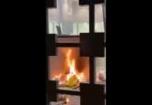 محتجون يحاولون حرق مقر مصرف لبنان
