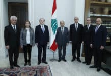 La commission nationale de lutte contre la corruption prête serment devant le président Aoun Dalati The head and members of the National Anti-Corruption Commission took the legal oath before the President Michel Aoun.
