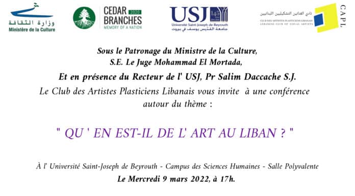 Qu' en est- il de l' art au Liban?