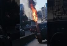 Mise à jour: Importante explosion sur l'autoroute de Zouk Mikhael