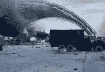 Une première vidéo publiée confirmant la destruction de l'AN 225