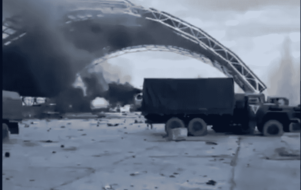 Une première vidéo publiée confirmant la destruction de l'AN 225