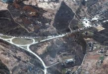 Une colonne de chars russes en direction de Kiev