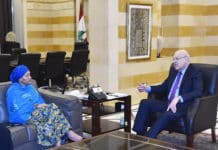 Le Liban demande l’assistance alimentaire de l’ONU Pr Minister Najib Mikati meets a Delegation from United Nation