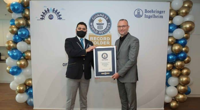Boehringer Ingelheim Breaks Guinness World Records™ title In Solidarity with Rare Disease Patients Around the World