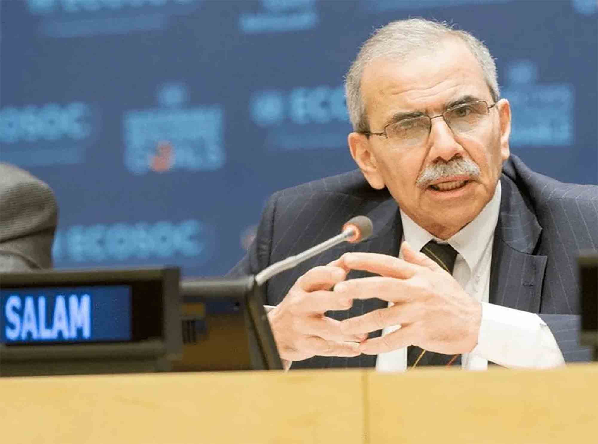 Nawaf Salam renonce à se présenter aux élections législatives Nawaf Salam