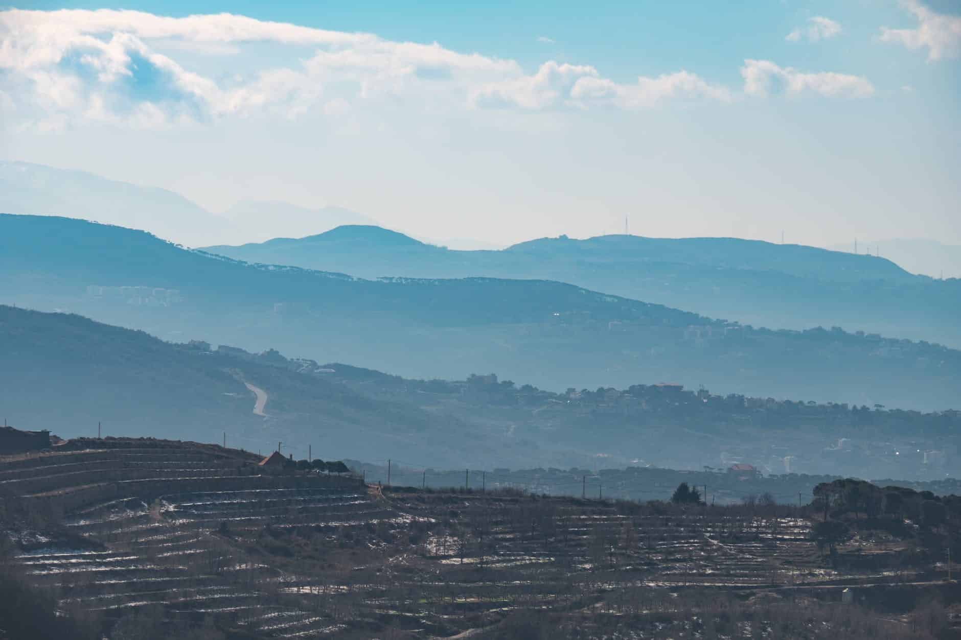 mountains under blue sky