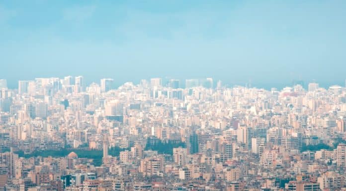 view of city buildings