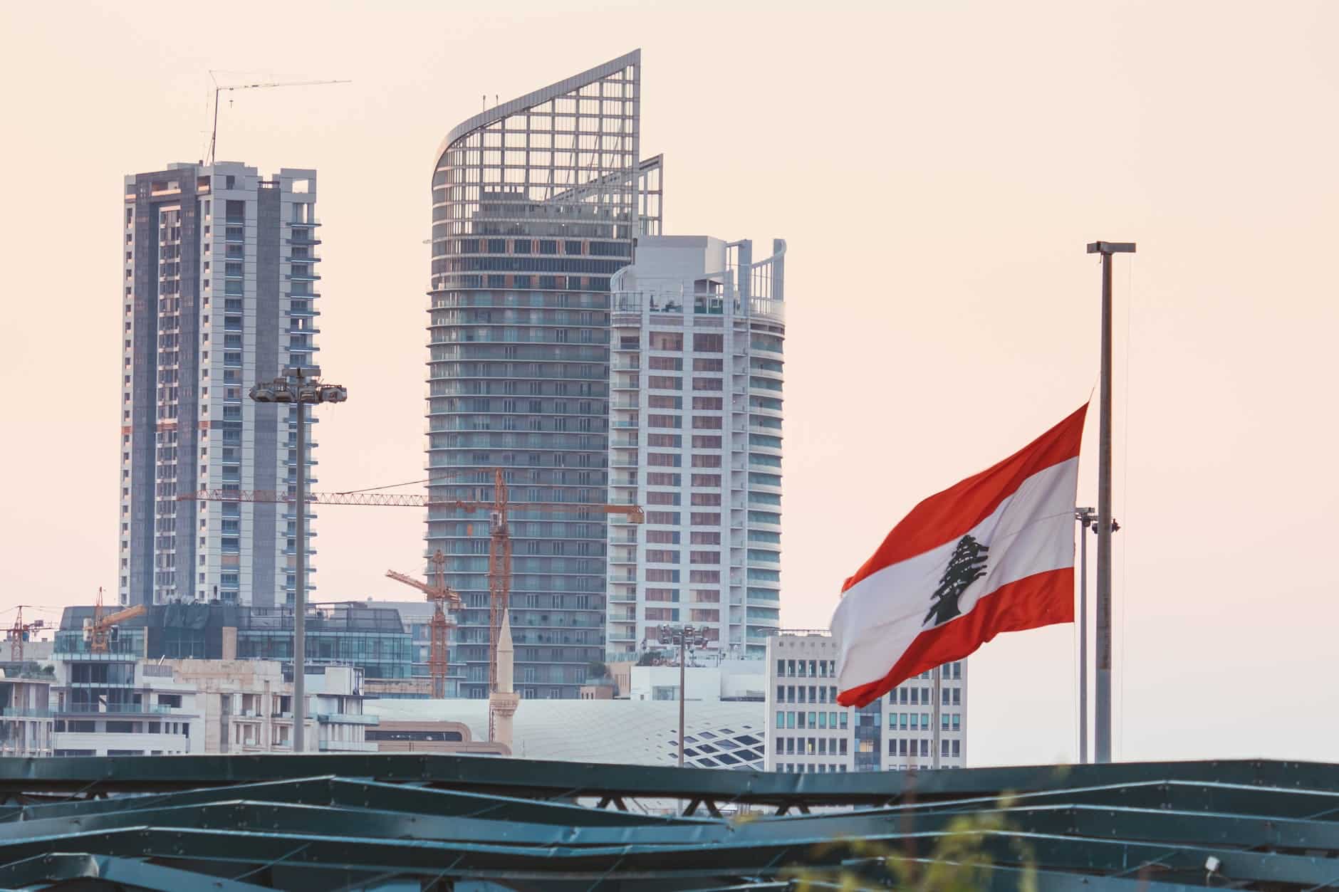 city sunset skyline building