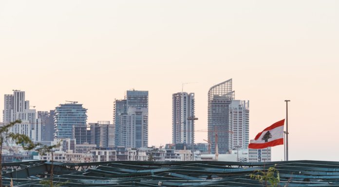 city dawn sunset water