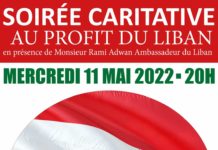 Dîner caritatif au profit du Liban