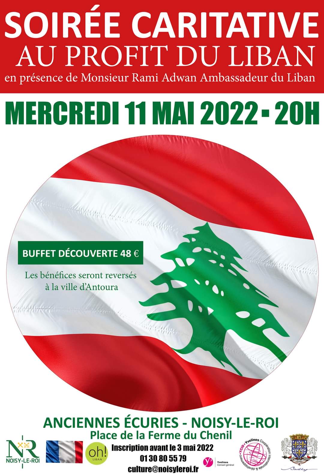 Dîner caritatif au profit du Liban