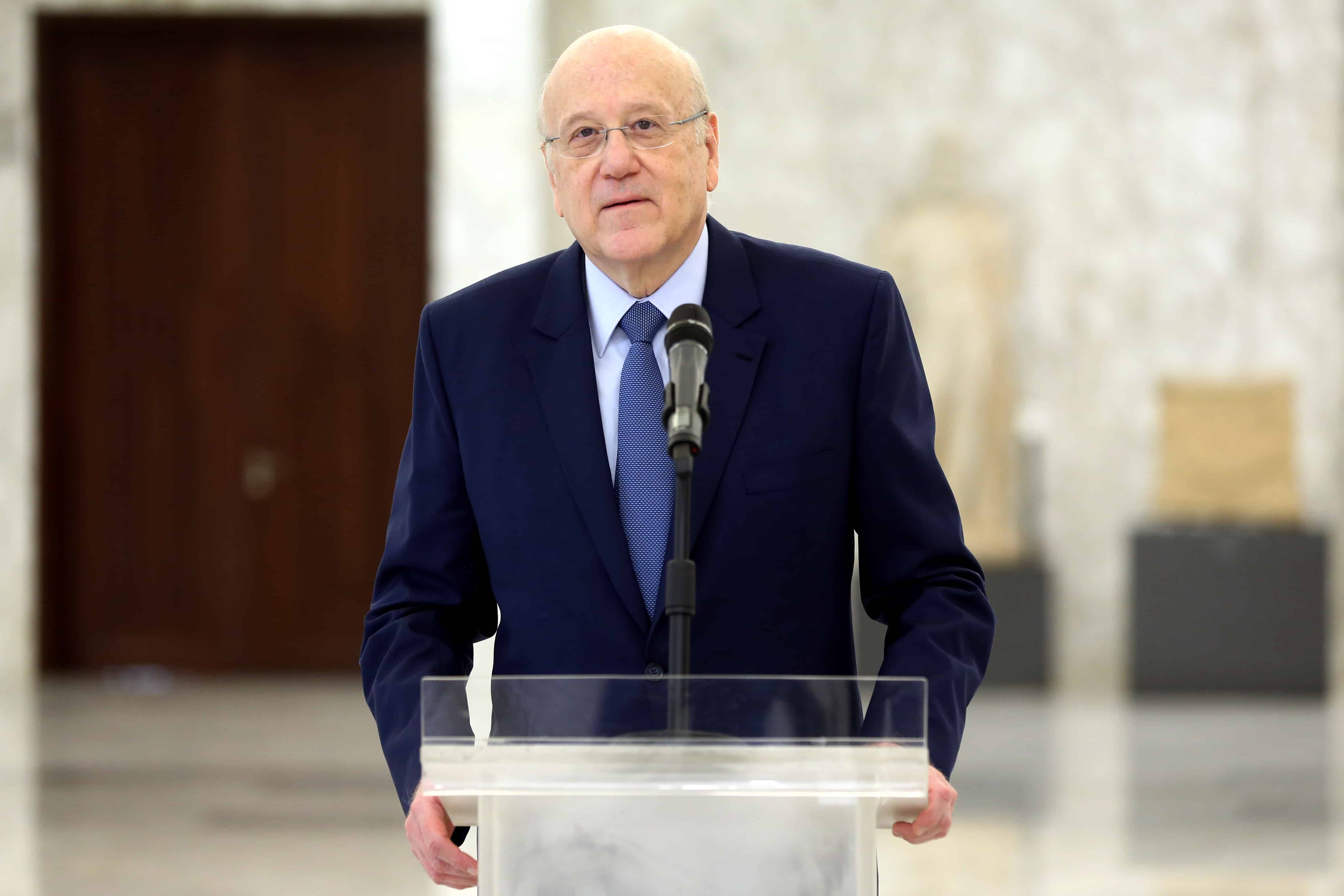 Mikati propose un gouvernement de 24 ministres pour affaiblir la présidence de la république