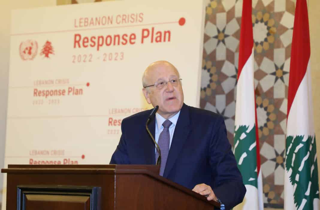 Les syriens doivent partir de gré ou de force, martèle Najib Mikati