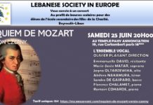 Concert caritatif au profit de bourses scolaires