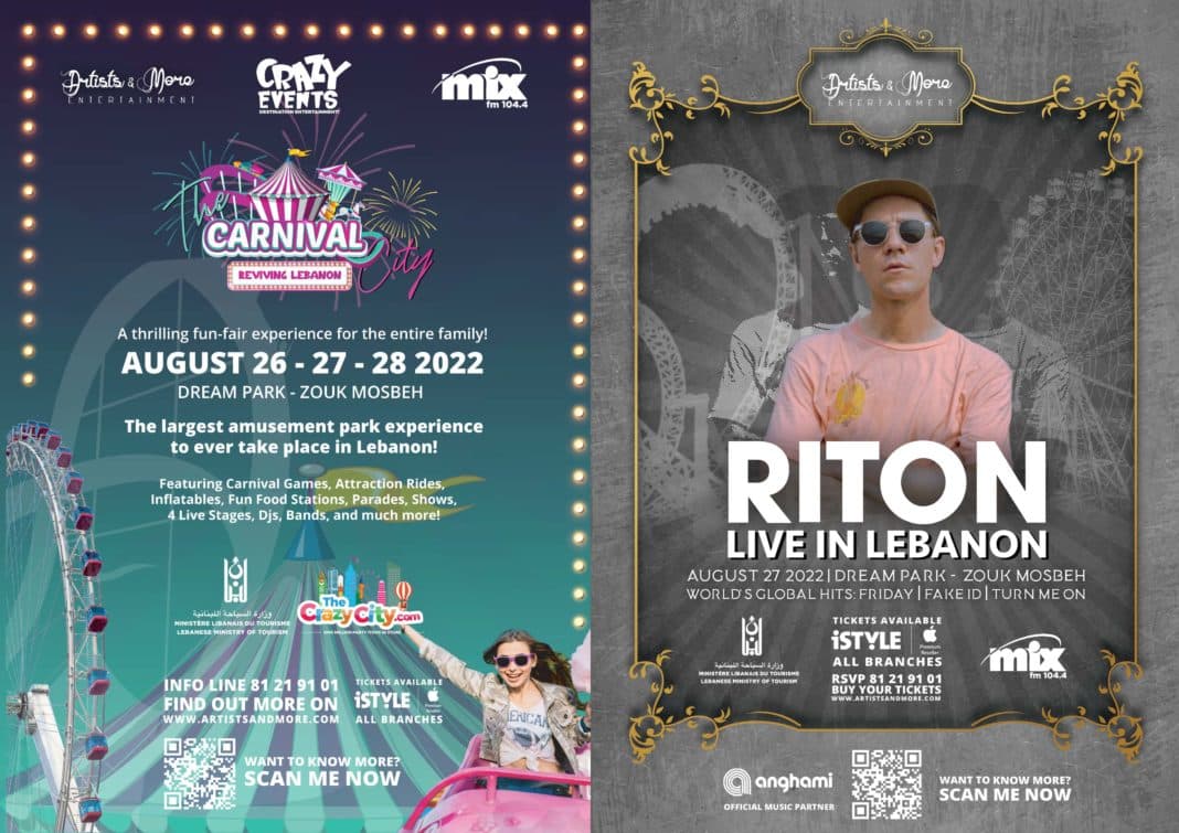 Le jeune PDG Anthony ABOU ANTOUN fait revivre le Liban et encourage les talents locaux avec la production du plus grand festival en août. 