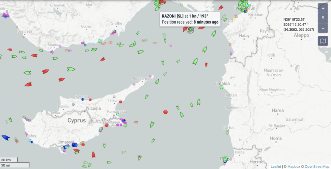Le navire céréalier ukrainien n&rsquo;accostera finalement pas ce dimanche au Liban